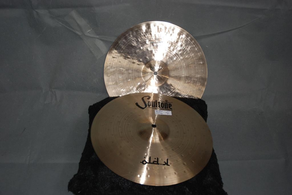 NIEUW!  Soultone Old K hihats 832/1011gr 14 inch  <25252280>, ., Drums of Percussie, Nieuw, Ophalen of Verzenden