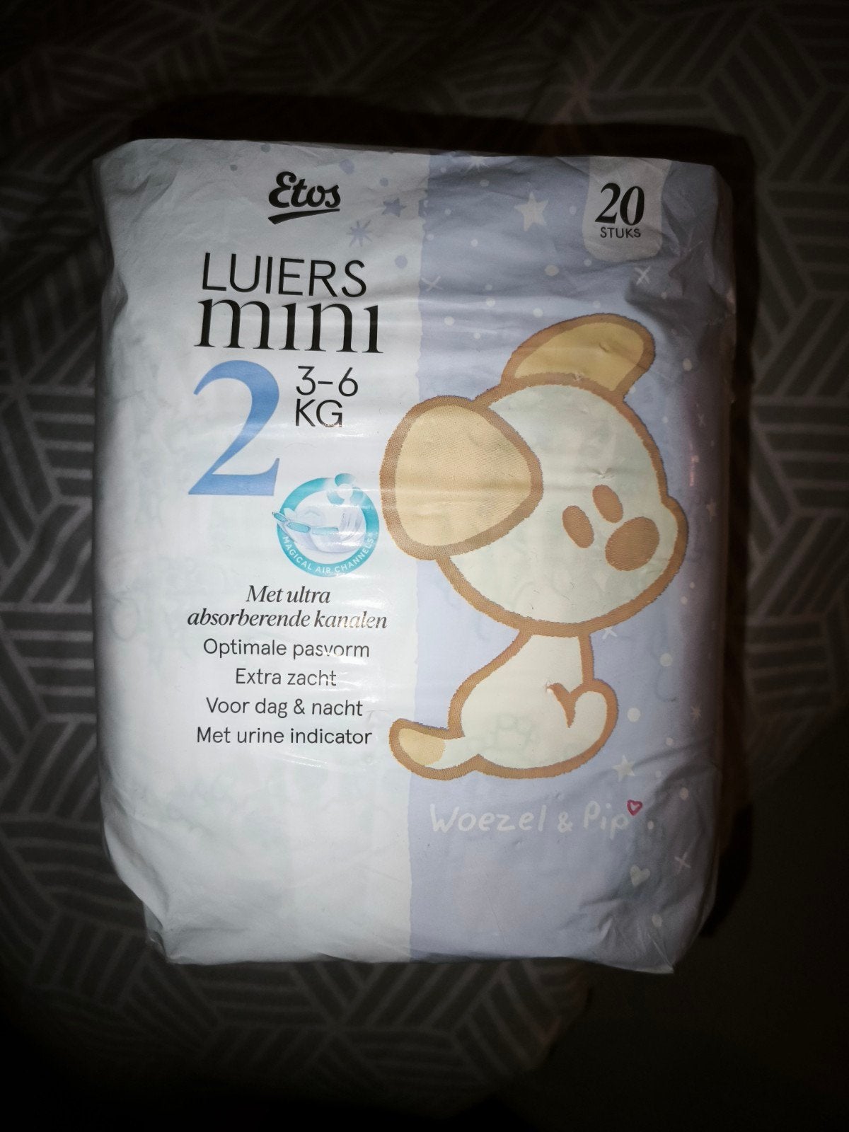 Etos Zoogkompressen en Luiers Mini 2 (3-6 kg), Ophalen of Verzenden, Nieuw