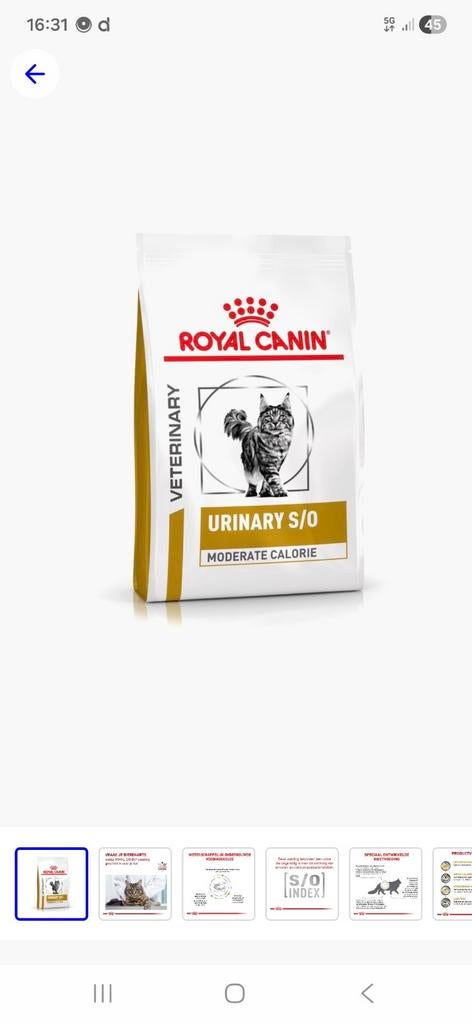 Royal Canin kattenvoer speciaal voor blaas problemen, Dieren en Toebehoren, Ophalen