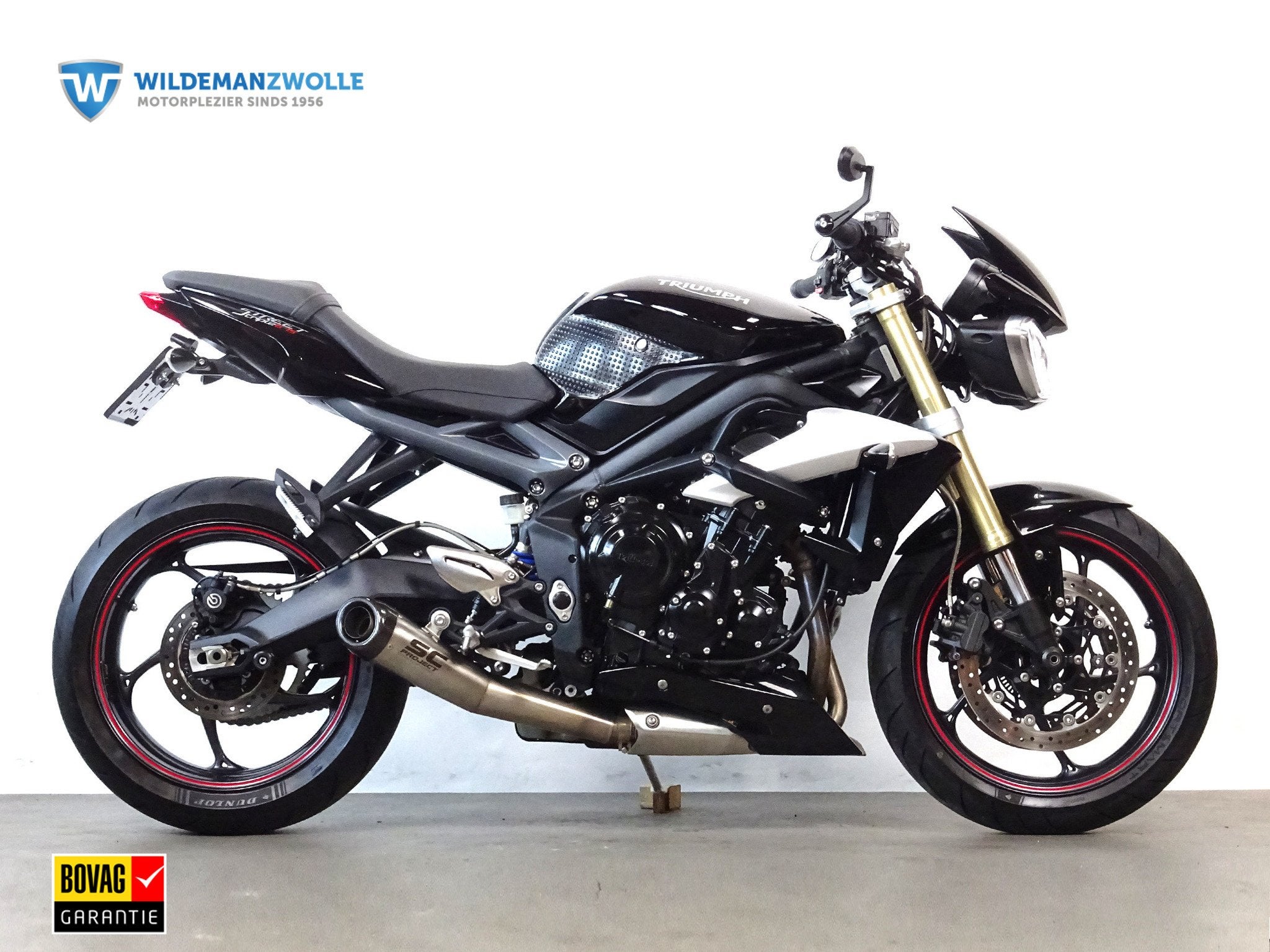 Triumph Street Triple 675 ABS SC-Project, 675 cc, ABS, Bedrijf, Meer dan 35 kW