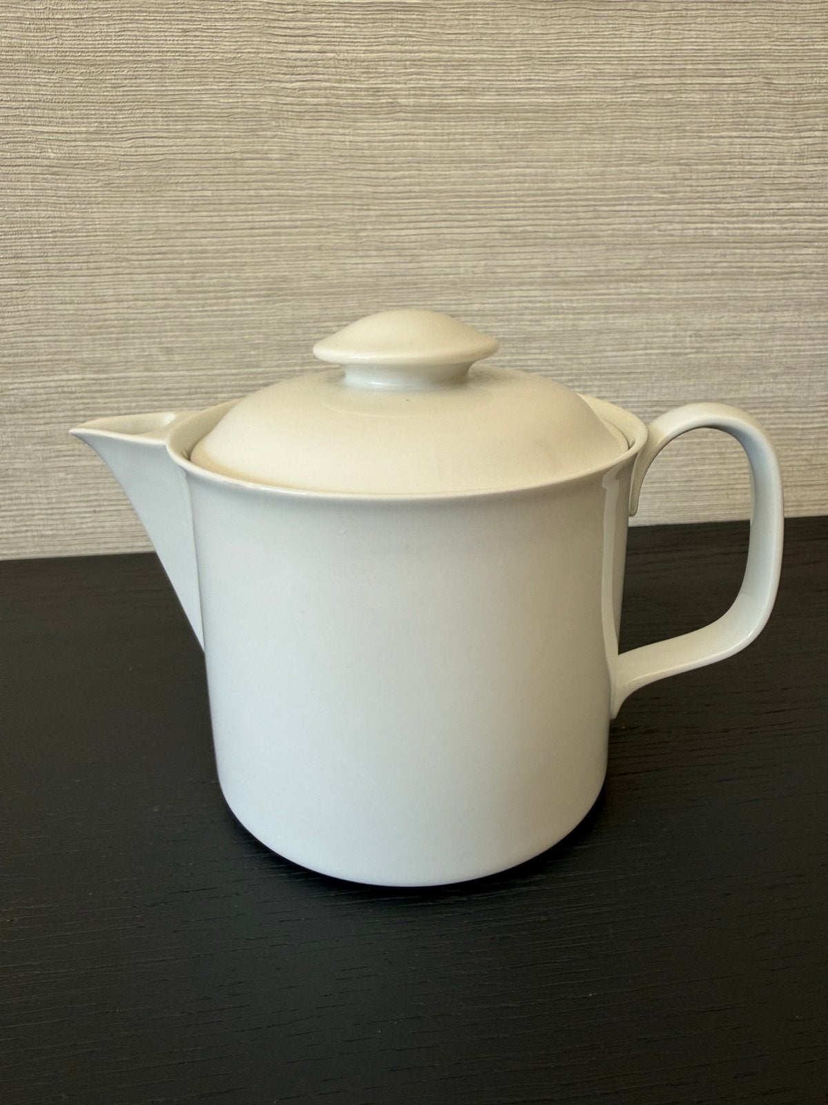 Rörstrand "A La Carte" theepot - wit porselein, Overige typen, Ophalen of Verzenden, Zo goed als nieuw, Overige stijlen