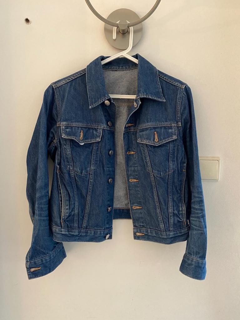 Spijkerjack van Arket, maat 34-36, Blauw, ARKET, Ophalen of Verzenden, Jasje