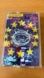 U2 muziek cassette Zooropa origineel met fold out boekje, Gebruikt, Ducoso, 1 bandje, Ophalen of Verzenden
