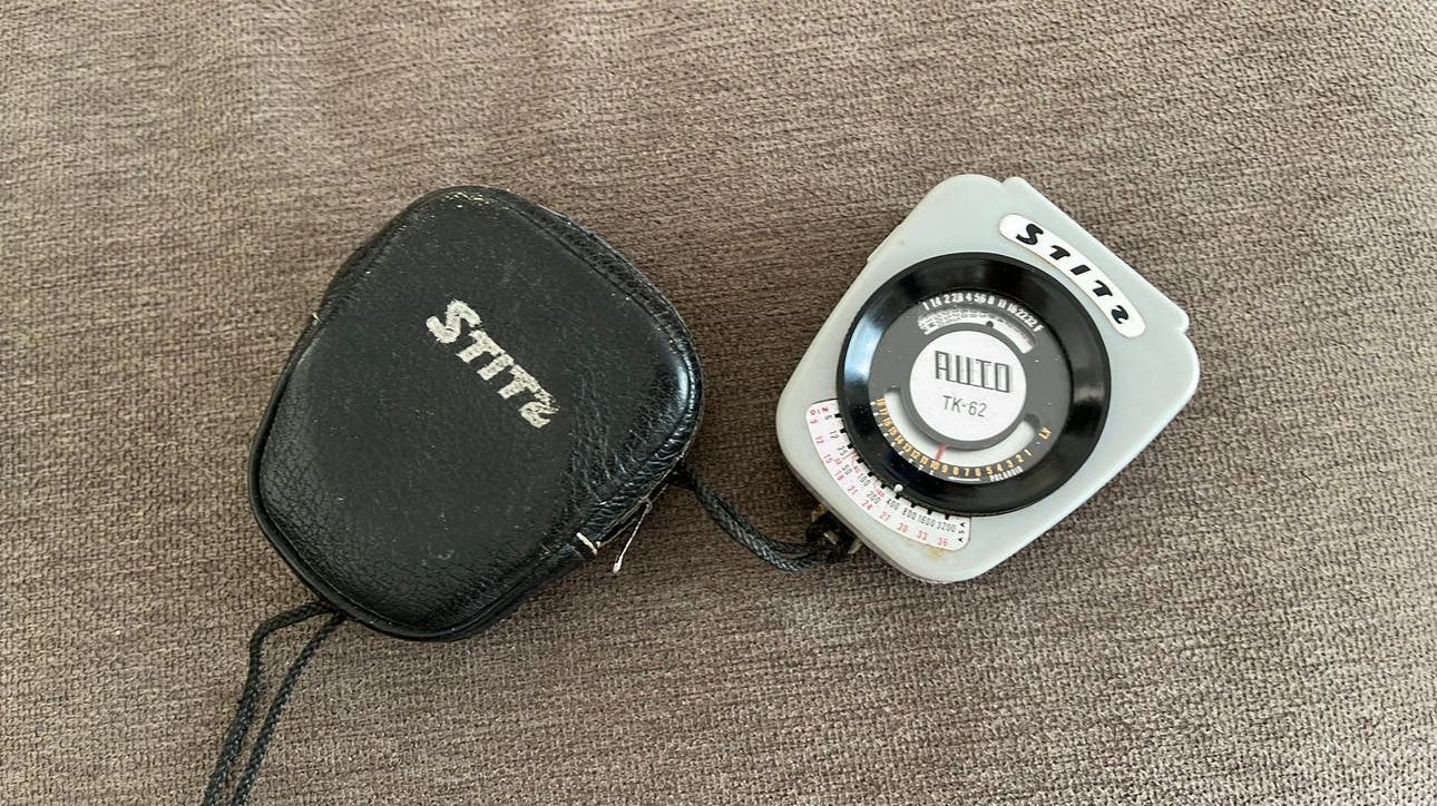 Vintage Stitz Auto TK-62 Belichtingsmeter (met hoes), Audio, Tv en Foto, Fotografie | Professionele apparatuur, Gebruikt, Belichting