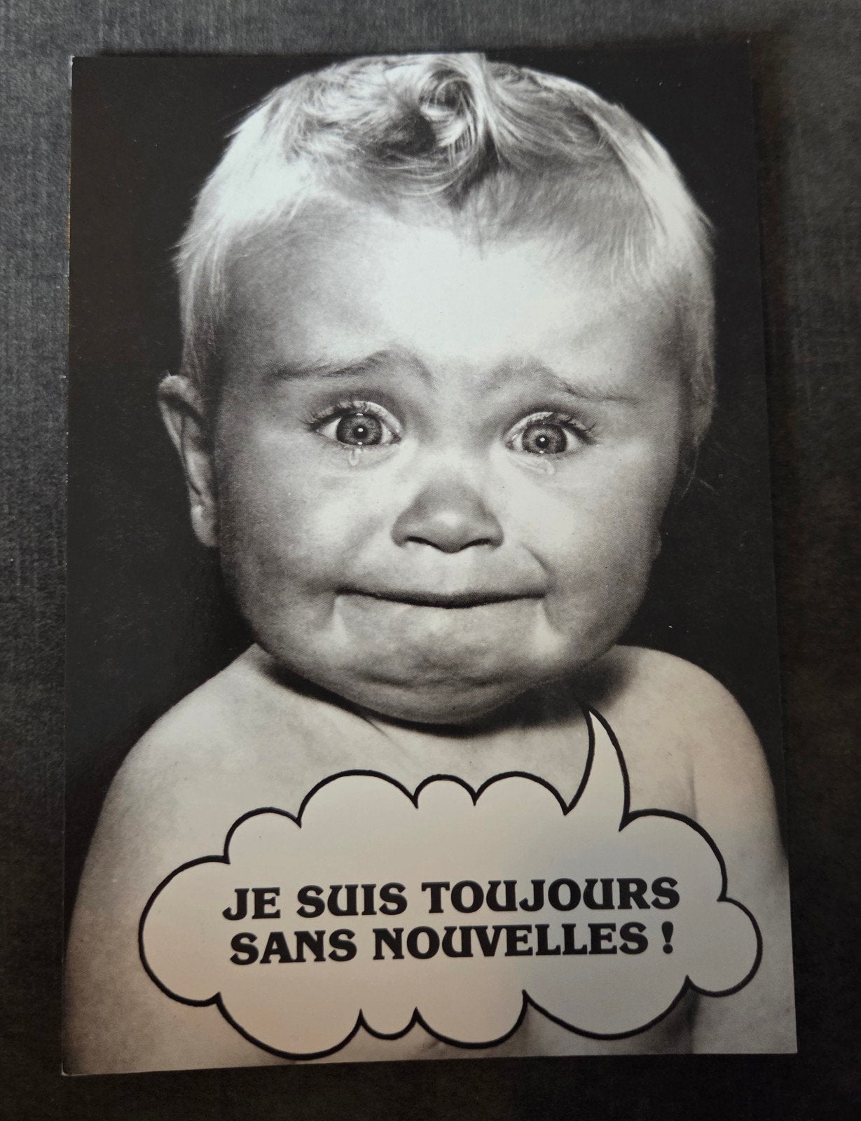 Huilende Baby - 'Je suis toujours sans nouvelles', Verzenden, 1980 tot heden, Ongelopen, Kinderen