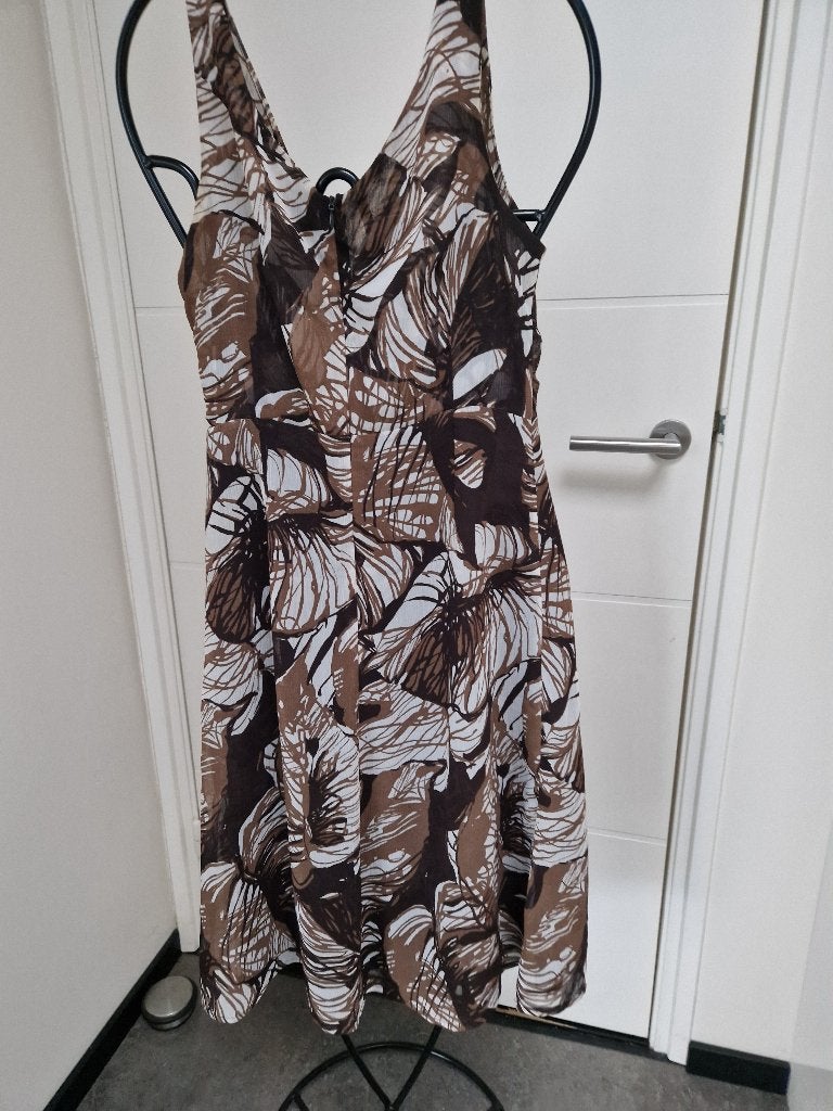 PROMISS gevoerde jurk, maat 40, Maat 38/40 (M), Promiss, Beige, Ophalen of Verzenden