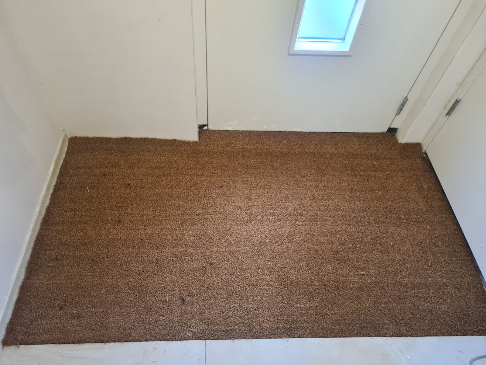 Kokosmat op maat - 165 bij 92, 100 tot 150 cm, Bruin, Nieuw, Ophalen of Verzenden