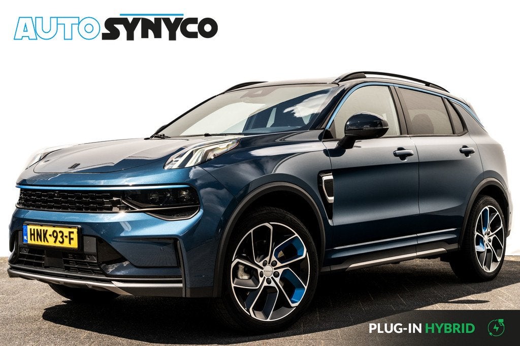 Lynk & Co 01 1.5 Plug-in Hybrid 262 Pk I Zwarte hemel I Pano, Auto's, Lynk & Co, Stof, Met garantie (alle), Blauw, Bedrijf