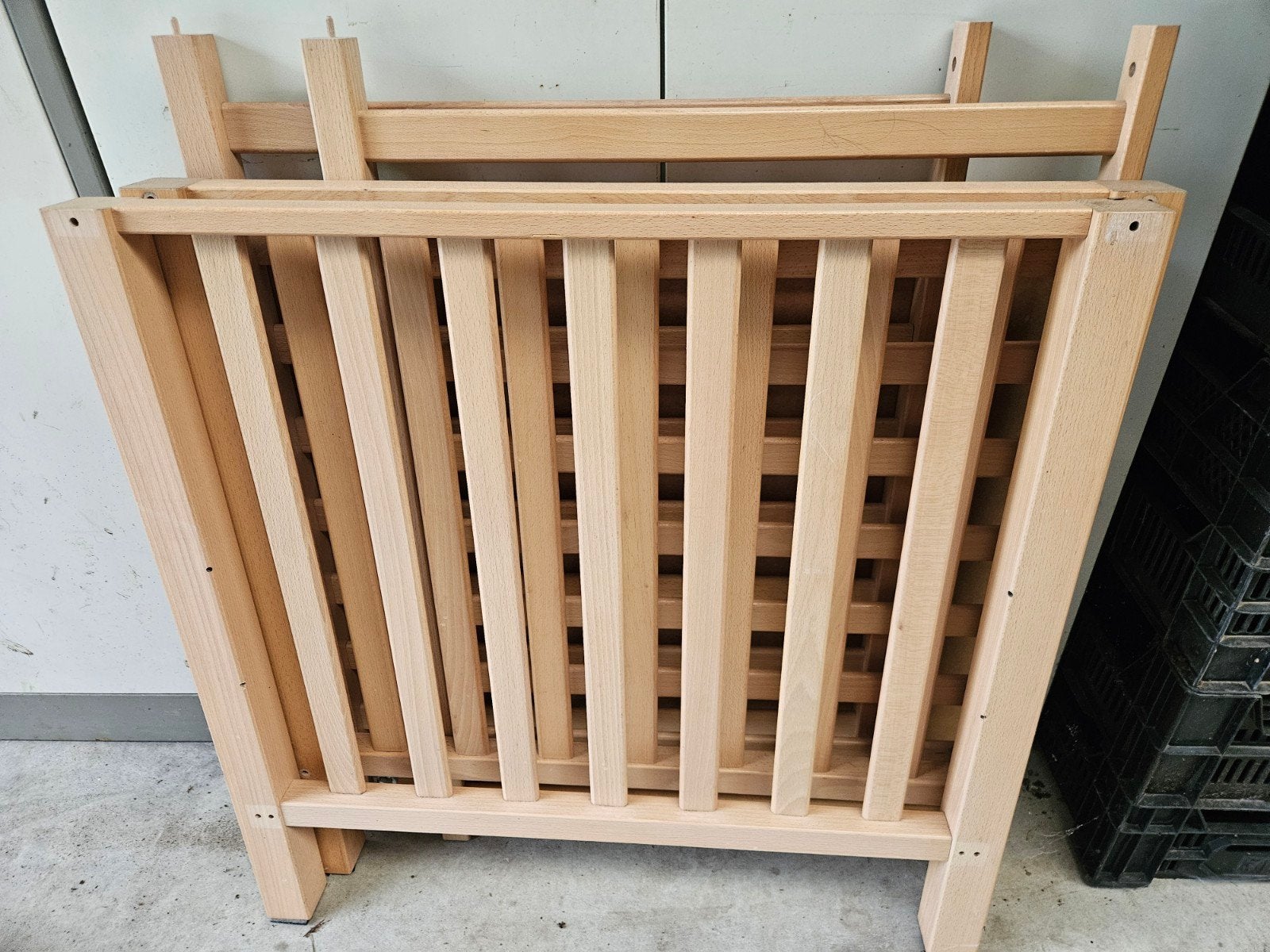 Bopita baby box, Ophalen, Gebruikt, Vierkant, In hoogte verstelbaar