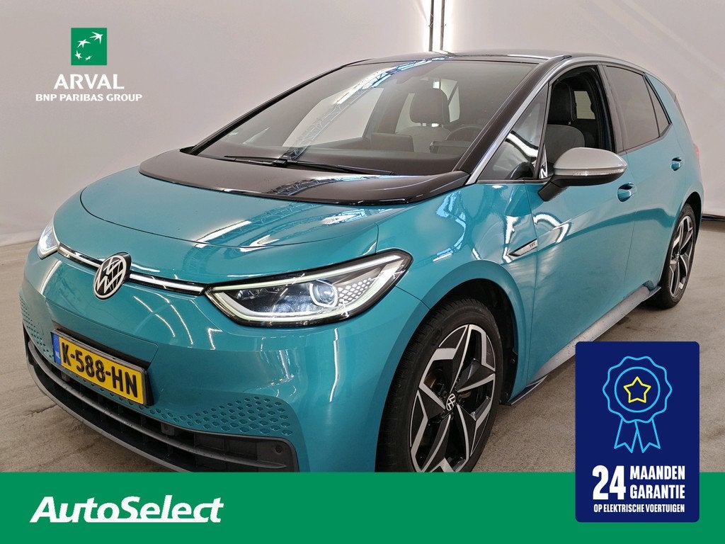 Volkswagen ID.3 58 kWh 204pk First Plus | SOH 89,57% | LED M, Auto's, Volkswagen, Bedrijf, Te koop, ID.3, ABS, Achteruitrijcamera