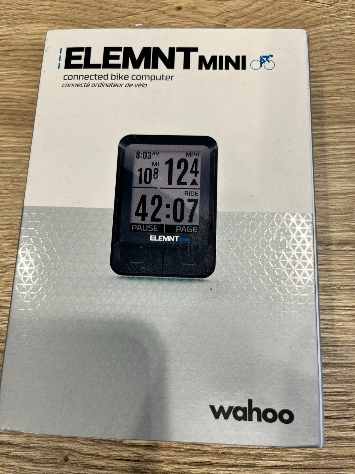 Te koop Wahoo ELEMNT MINI  fietscomputer, Ophalen of Verzenden, Draadloos, Zo goed als nieuw
