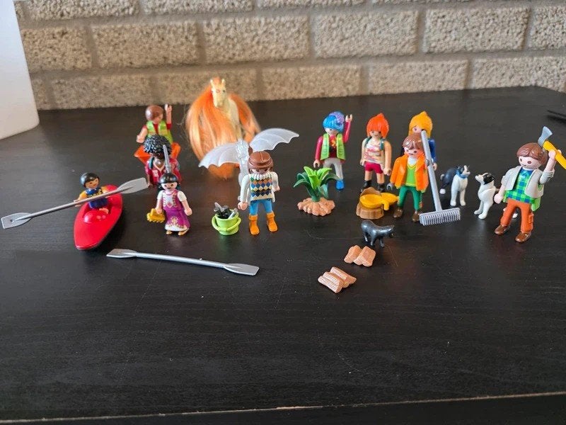 Grote Bundel 3 Playmobil 2024011, Kinderen en Baby's, Speelgoed | Playmobil, Gebruikt, Los playmobil, Ophalen of Verzenden