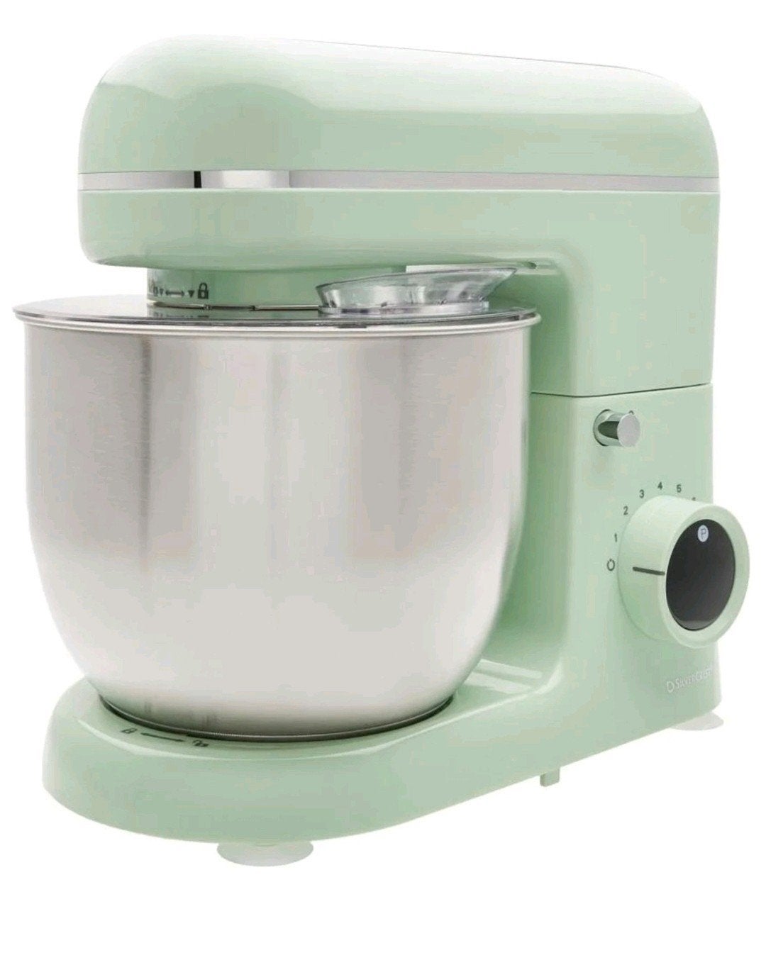 Silvercrest Keukenmachine Groen - Zo goed als nieuw, 3 tot 4 liter, Ophalen of Verzenden, Zo goed als nieuw, 3 snelheden of meer