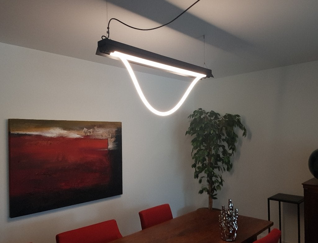 MOOOI Tubelight 150 hanglamp, Modern - design, Overige fittingen, Ophalen of Verzenden, Zo goed als nieuw