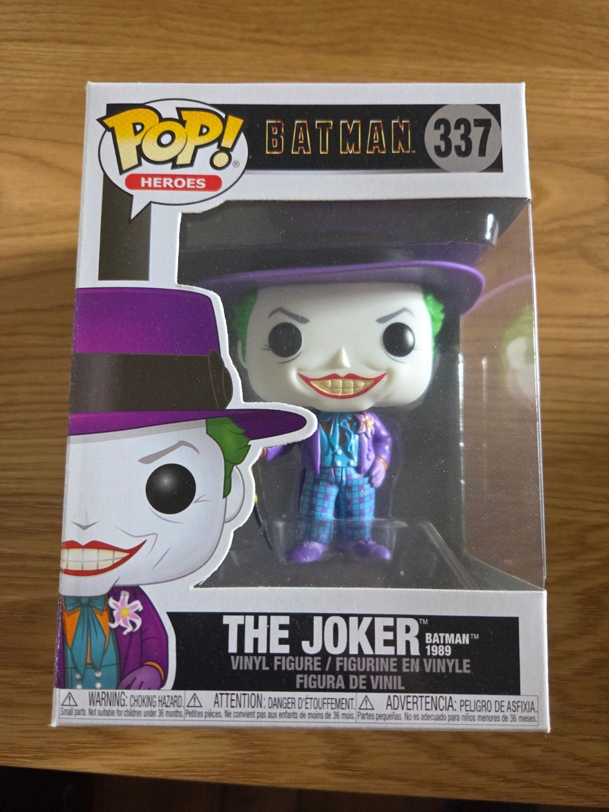Funko Pop! The Joker Batman 1989 #337, Verzenden, Nieuw