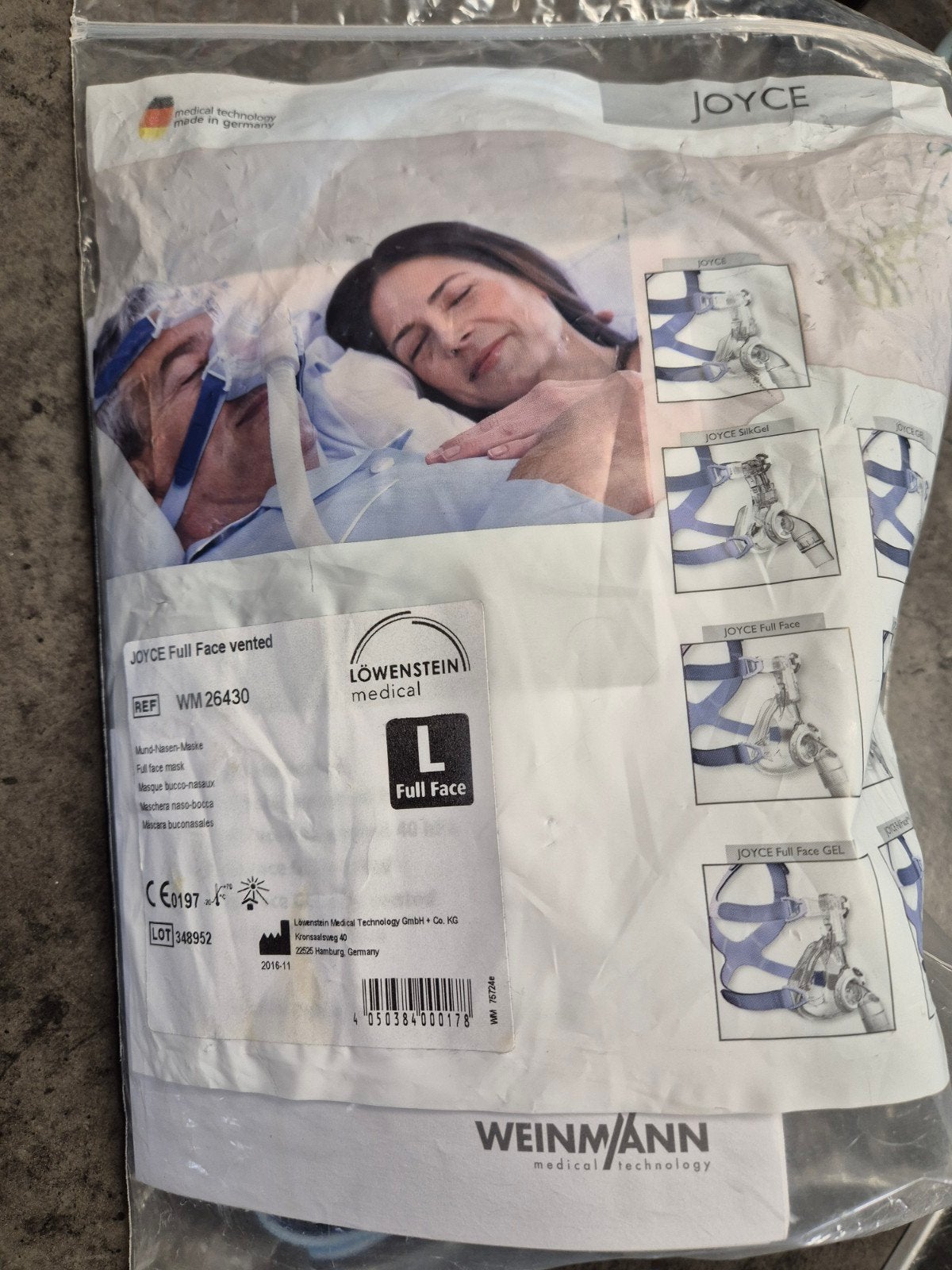 fulltime face abneumasker nieuw., Ophalen of Verzenden, Nieuw