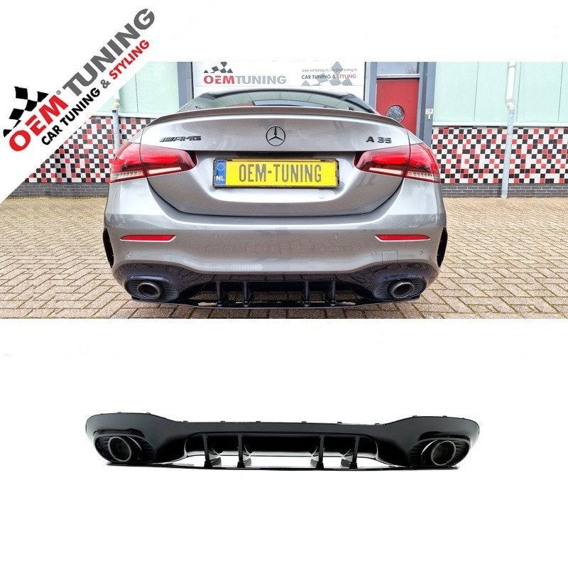 Diffuser A‑Klasse W177 A35 S AMG Style 18‑22 Sedan, Ophalen of Verzenden