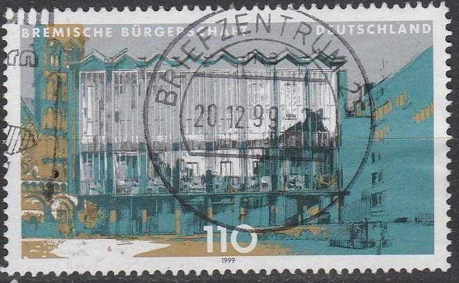 Duitsland 1999 - 02, Postzegels en Munten, Verzenden, BRD, Gestempeld