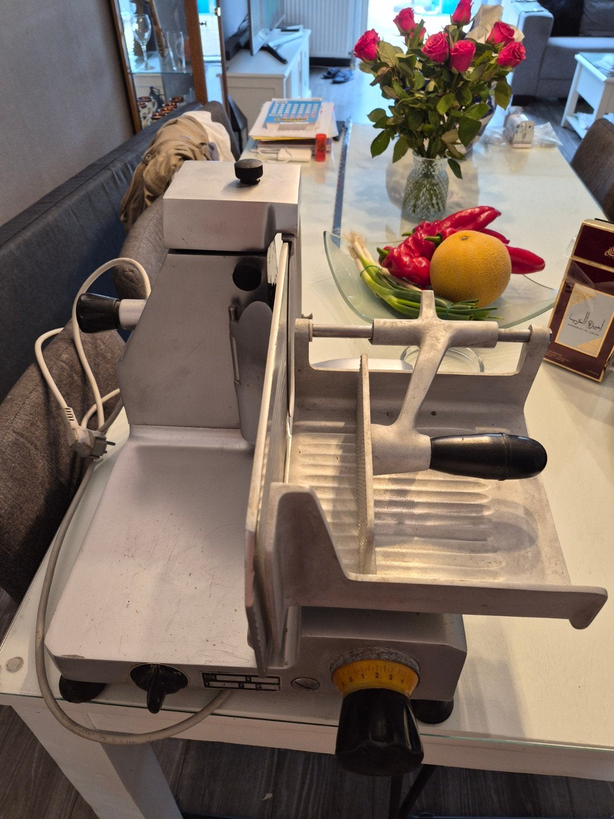 Berkel 250TC Vleeswarensnijmachine, Ophalen, Porselein, Overige stijlen, Kop(pen) en/of Schotel(s)