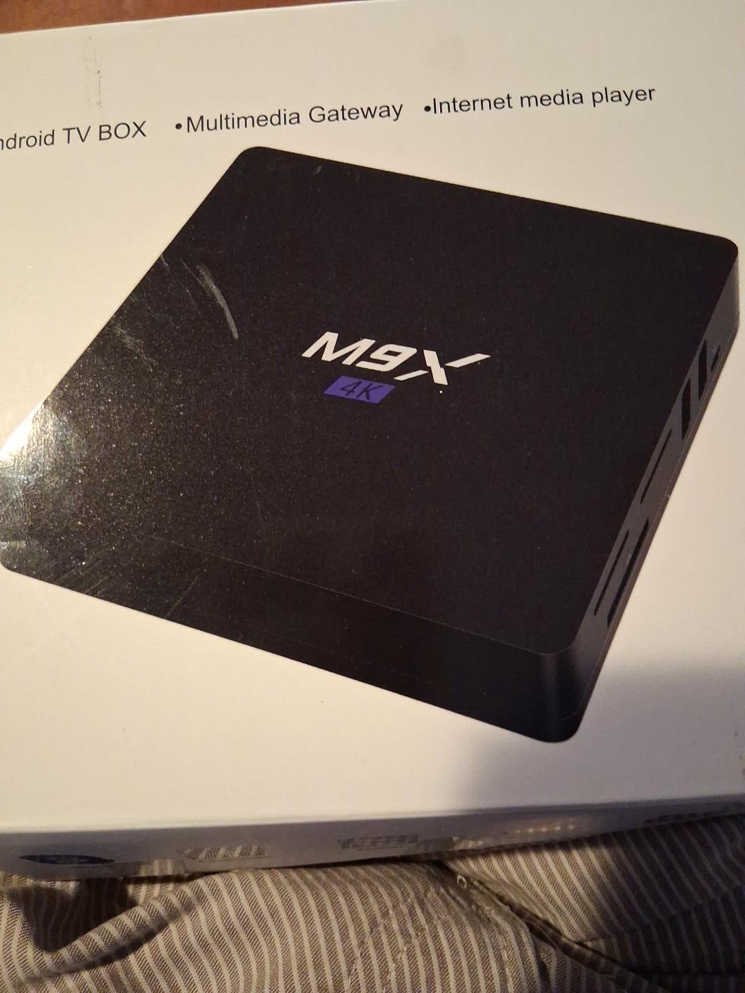 M9X 4K Android TV Box - Multimedia Gateway, Ophalen of Verzenden, Zo goed als nieuw, HDMI, Zonder harde schijf