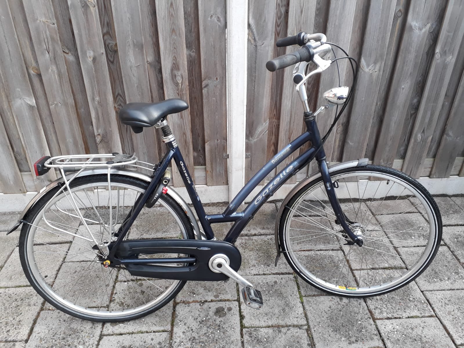 Fiets, Fietsen en Brommers, Fietsen | Dames | Damesfietsen, Ophalen, Versnellingen, Zo goed als nieuw, 50 tot 53 cm