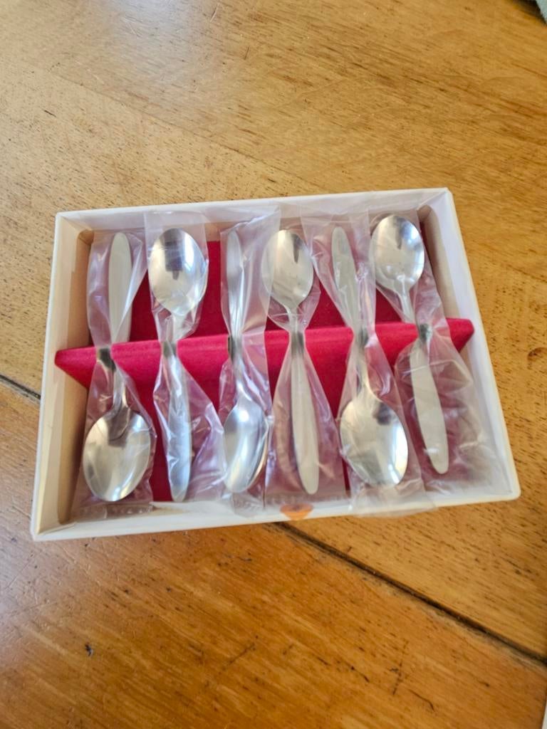 Nieuw Amefa likeurlepeltjes advocaatlepeltjes strak, Ophalen of Verzenden