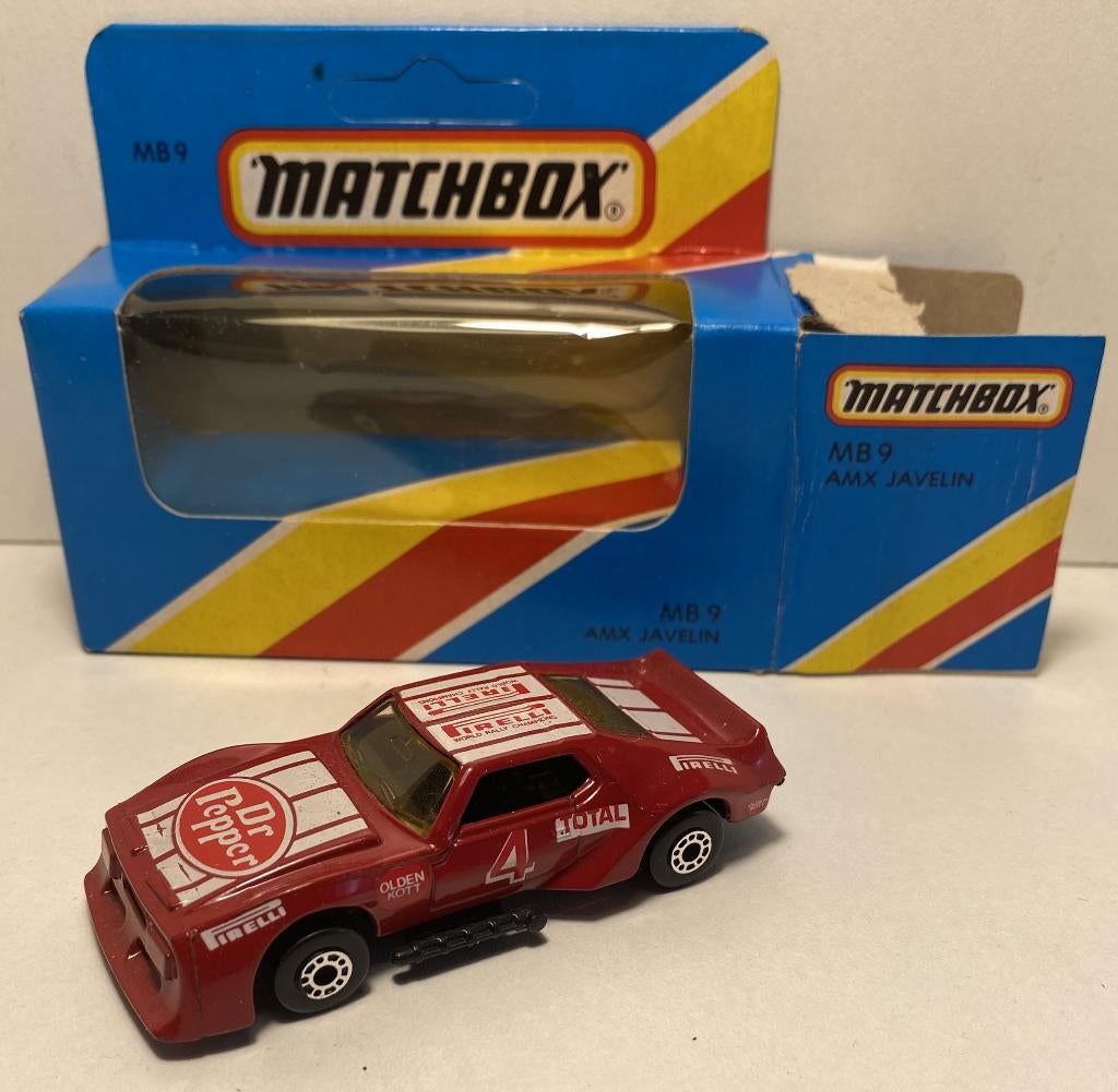 Matchbox 9H-3 AMX Javelin, Hobby en Vrije tijd, Ophalen of Verzenden, Zo goed als nieuw, Auto
