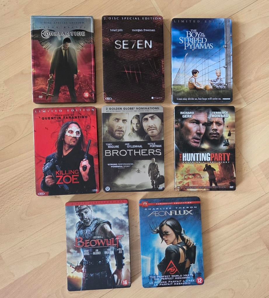 8 Steelcase Films, Ophalen of Verzenden, Zo goed als nieuw, Actiethriller