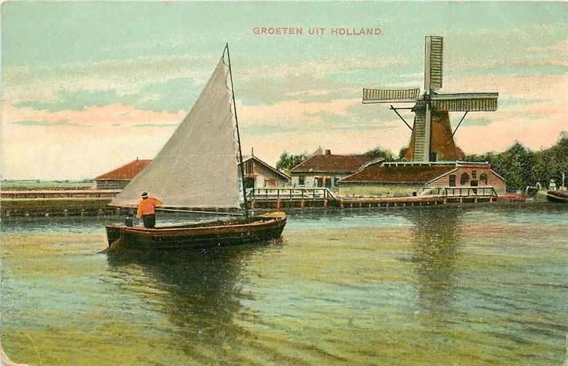 377-650-031 Holland, Verzenden, Voor 1920, Zuid-Holland