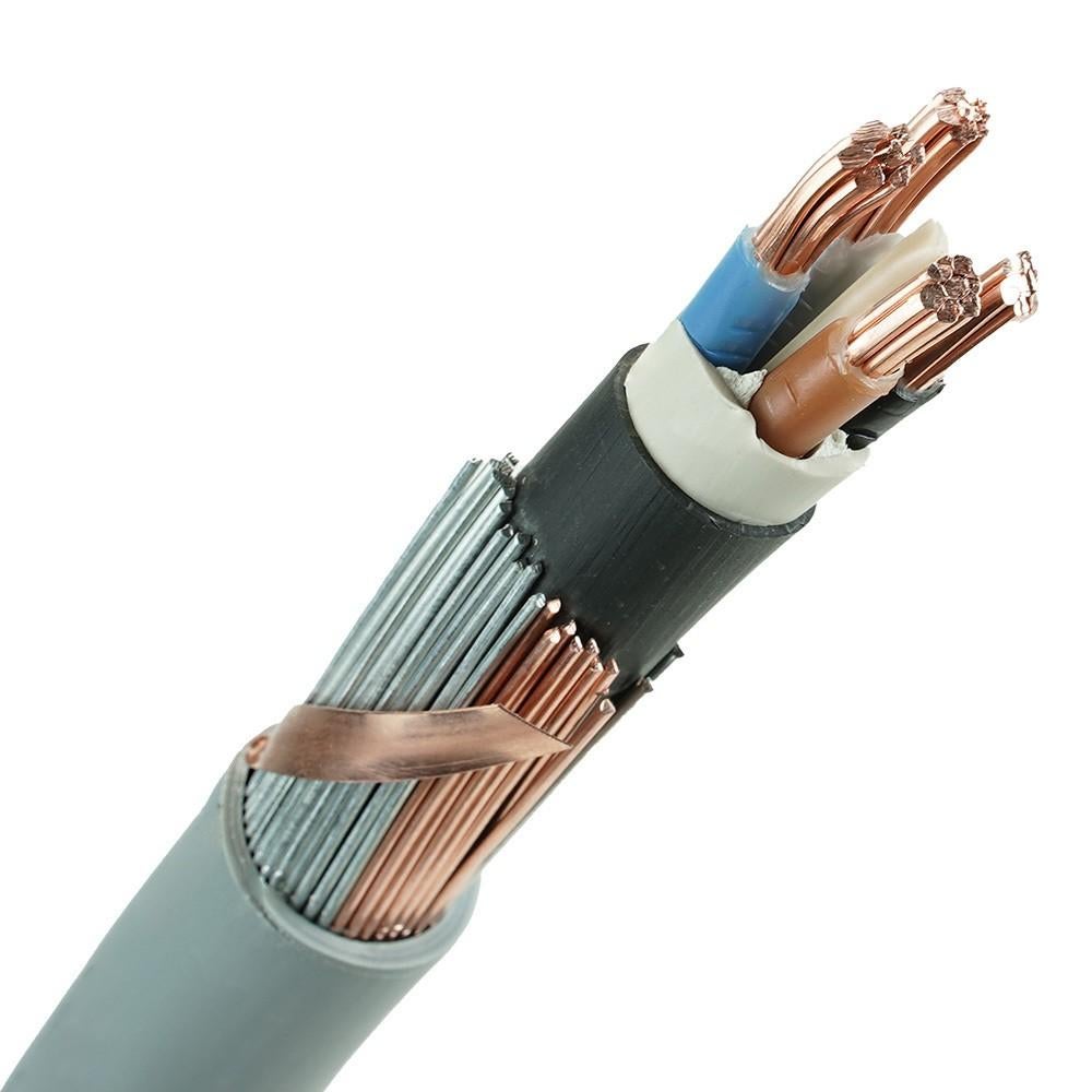 YMvK-as 4x10mm²+as10mm² grondkabel., Ophalen of Verzenden, Kabel of Snoer