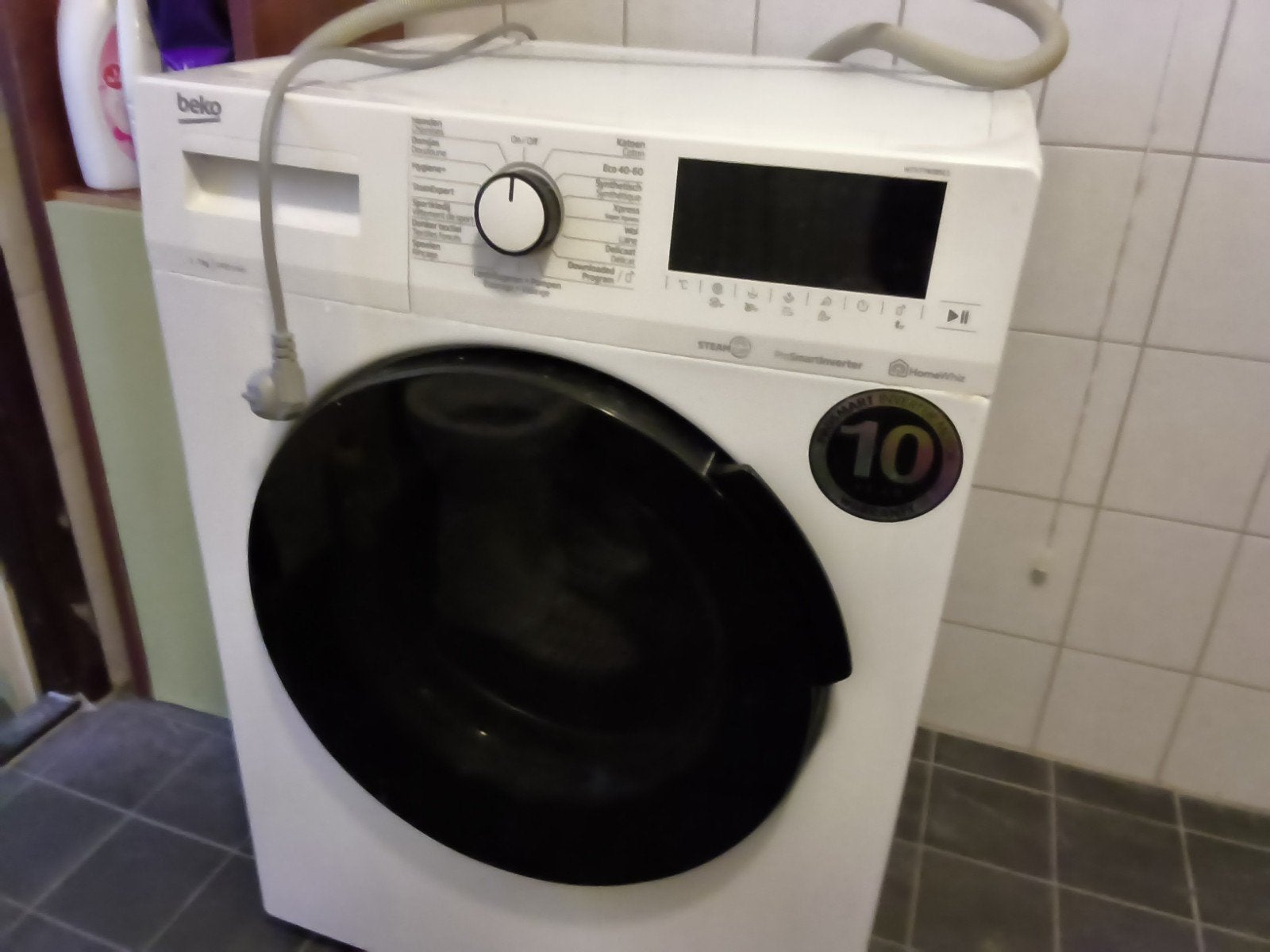 beko wasmachine, Witgoed en Apparatuur, 6 tot 8 kg, Ophalen, Gebruikt, Minder dan 85 cm