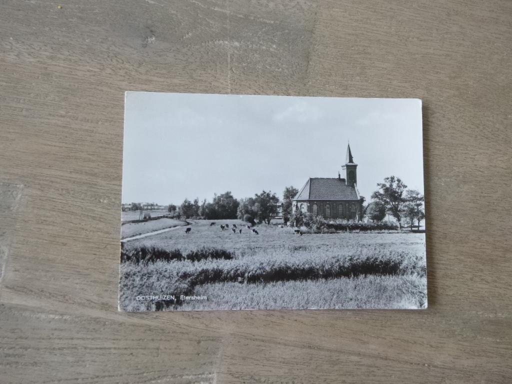 Oosthuizen, Etersheim/kerk 1974, Verzenden, 1960 tot 1980, Ongelopen, Noord-Brabant