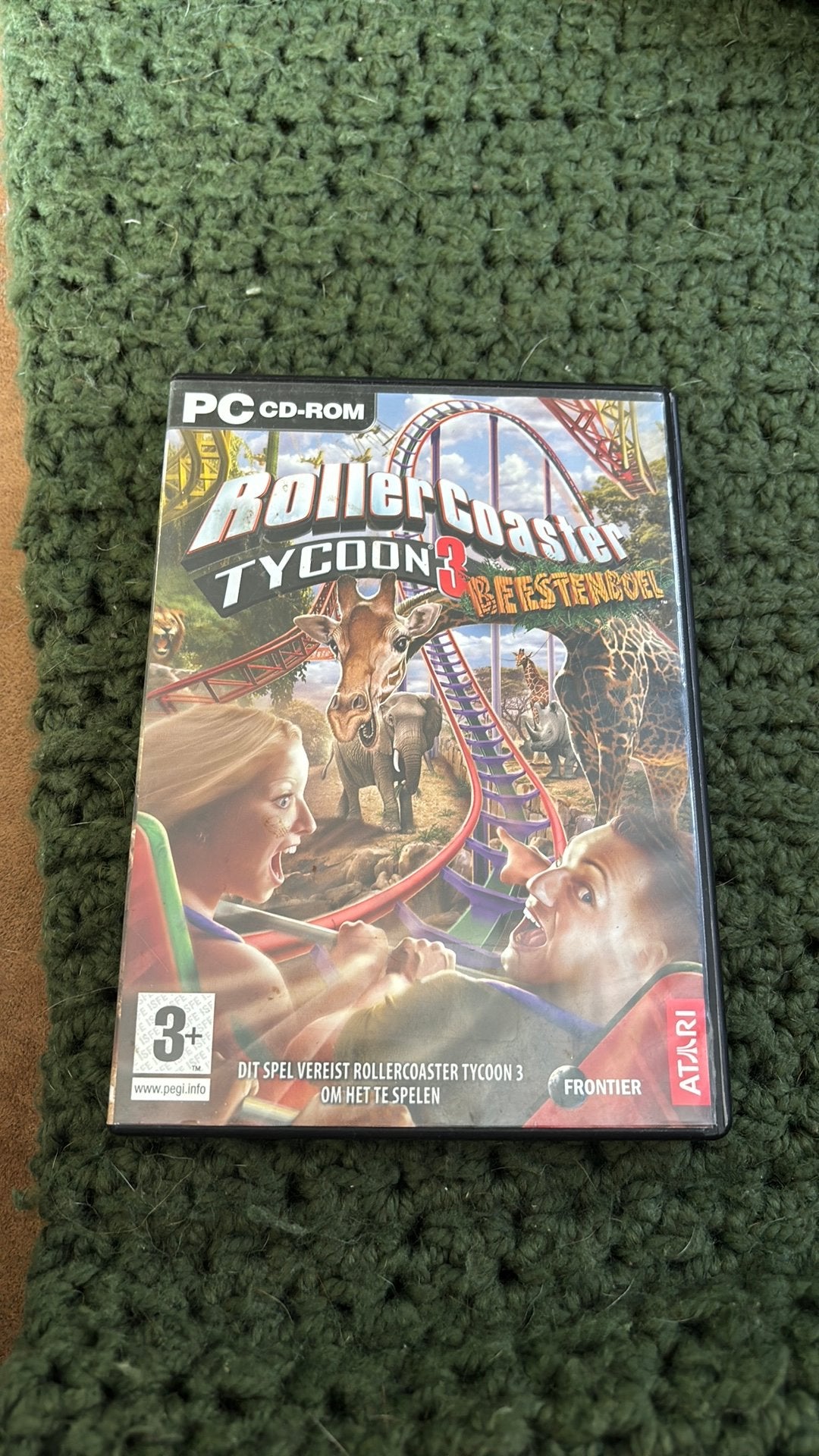 Rollercoaster tycoon beestenboel., 1 speler, Ophalen of Verzenden, Zo goed als nieuw, Vanaf 3 jaar