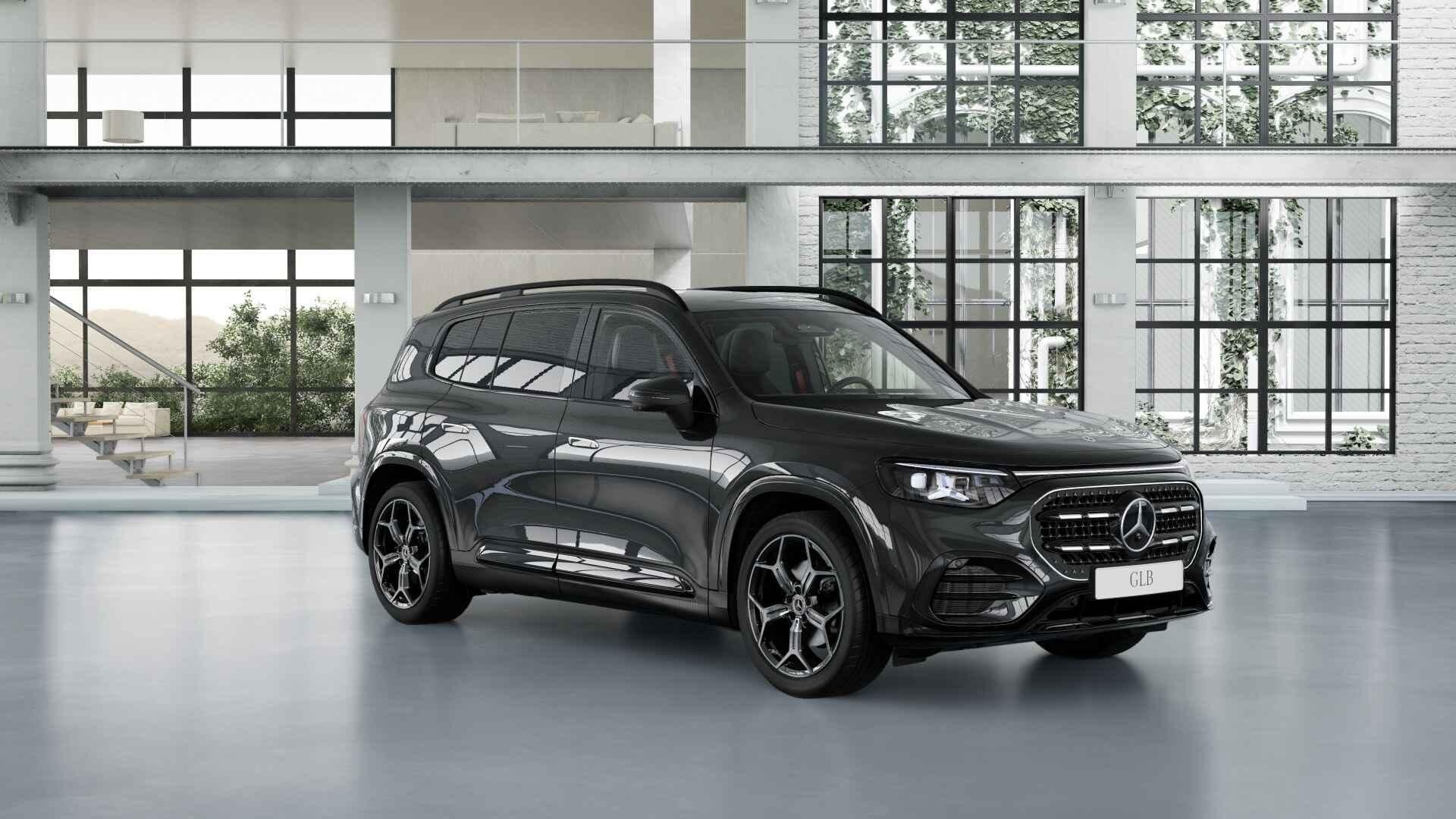 Mercedes-Benz GLB-Klasse 180 Business Solution AMG | AMG-lin, Auto's, Mercedes-Benz, 136 pk, 4 cilinders, Zwart, Bedrijf