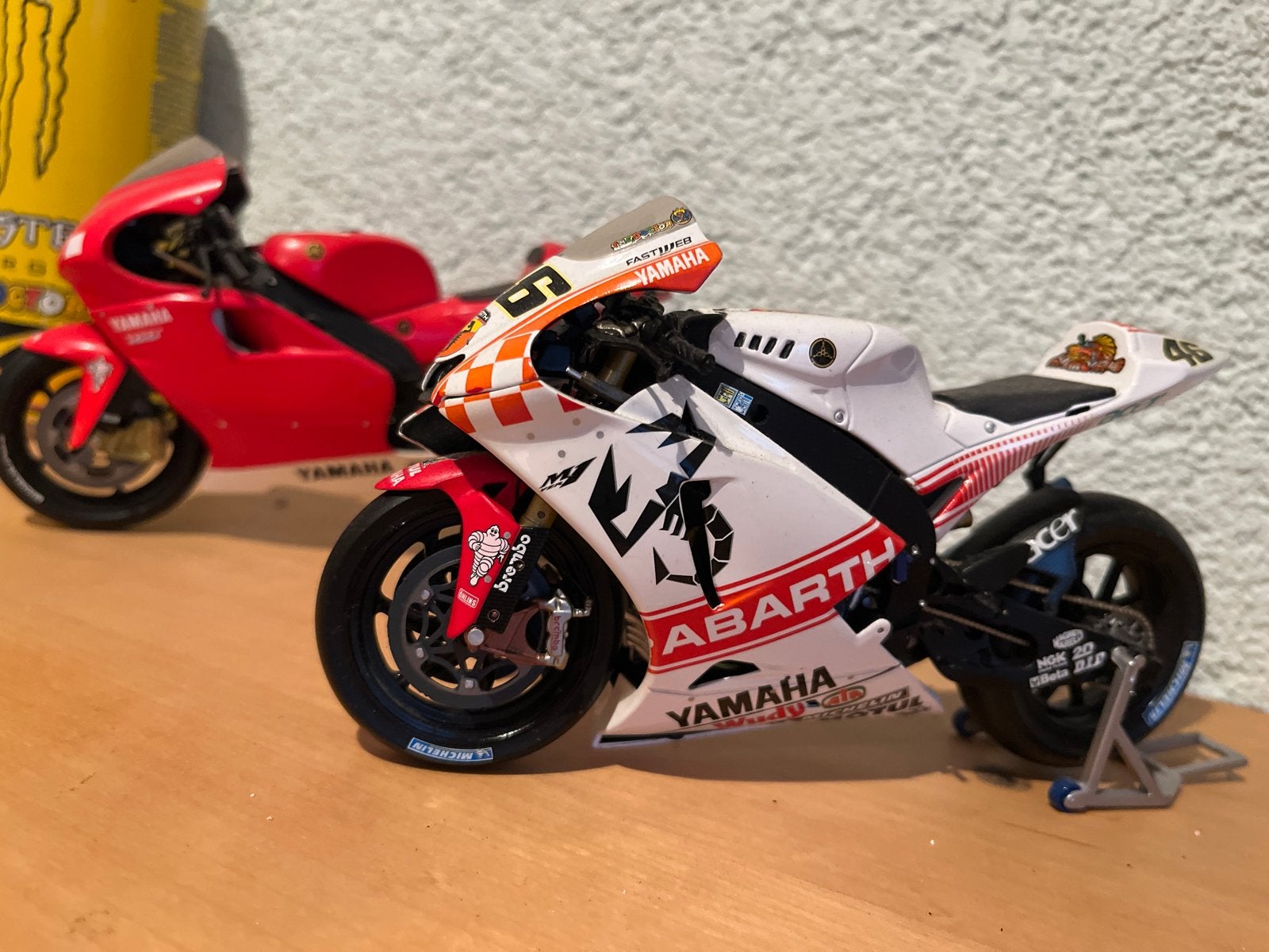 Yamaha MotoGP modelmotoren - Valentino Rossi, Overige merken, 1:32 tot 1:50, Overige typen, Ophalen of Verzenden