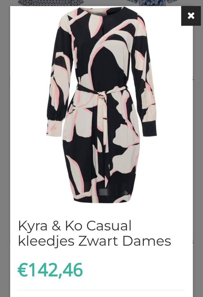 Kyra & Ko zomerjurk maat 38, Maat 38/40 (M), Ophalen of Verzenden, Zo goed als nieuw, Knielengte