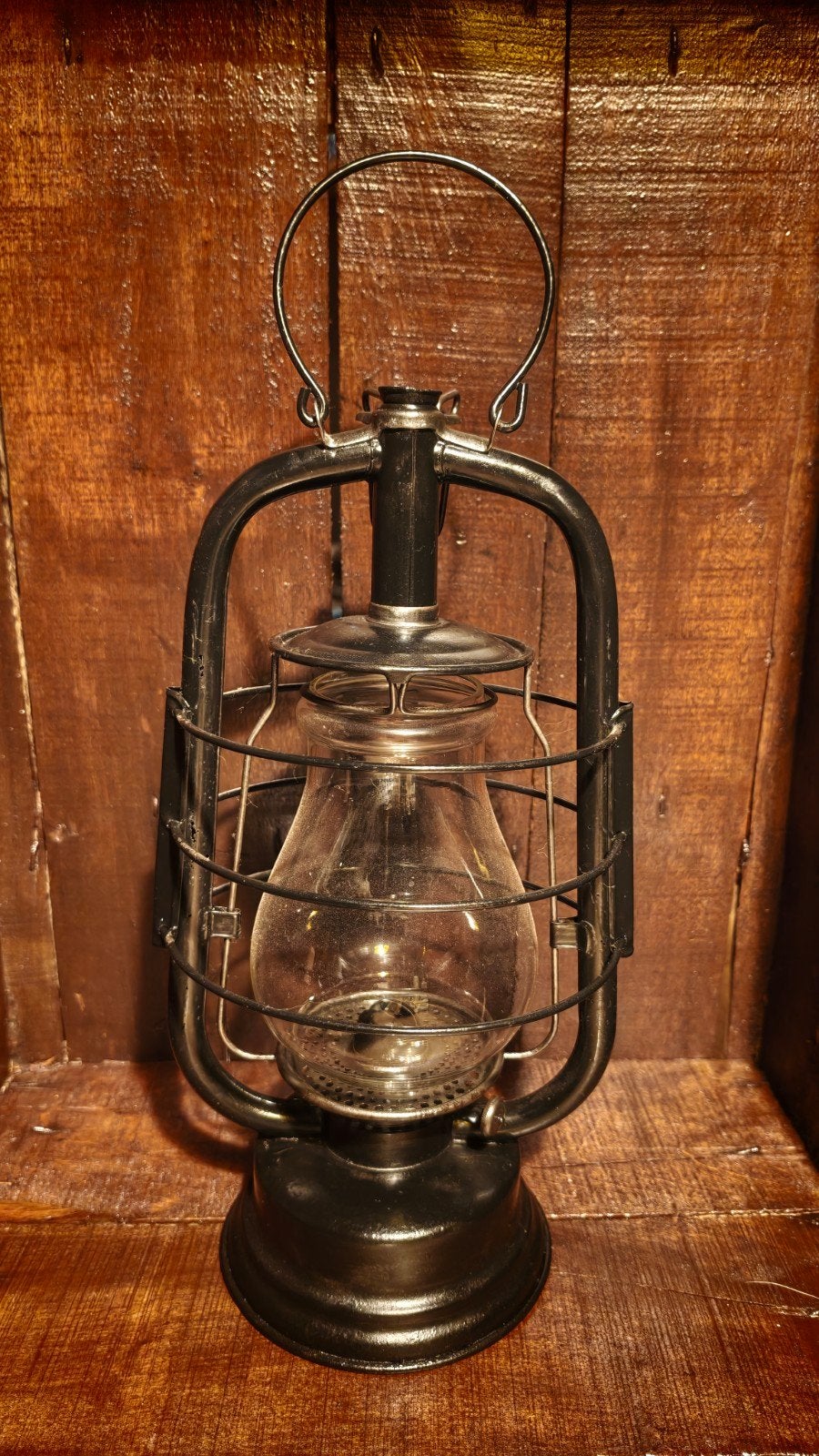 Heel oude stormlamp, Antiek en Kunst, Verzenden