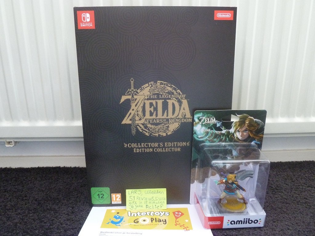 The Legend of Zelda Tears of the Kingdom Collector & Amiibo, Spelcomputers en Games, Games | Nintendo Switch, Avontuur en Actie