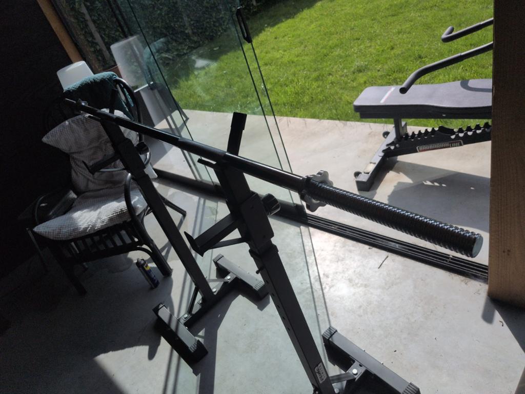 Halterstang 28mm 183cm, Ophalen, Halterstangen