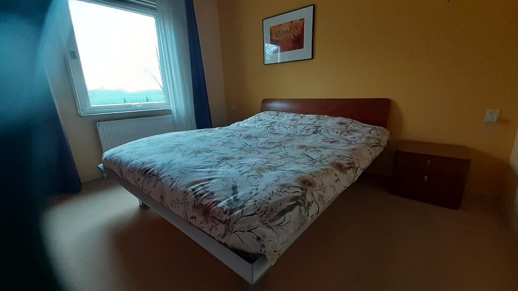Waterbed 180 x 210 fraaie vormgeving, Ophalen, Solo-systeem, Gebruikt, 210 cm