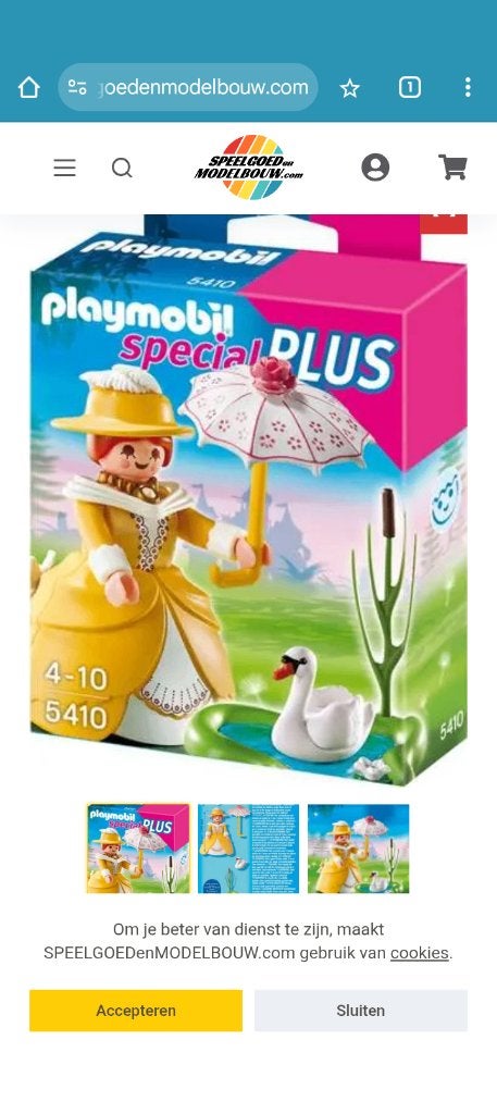 Playmobil Edele dame 5410, Gebruikt, Complete set, Special plus, Ophalen of Verzenden