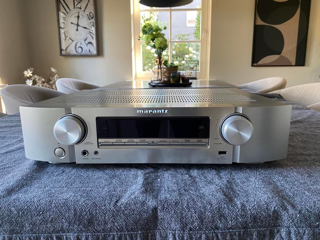 Marantz nr1711 reciever, Ophalen of Verzenden, Zo goed als nieuw, 120 watt of meer, Marantz