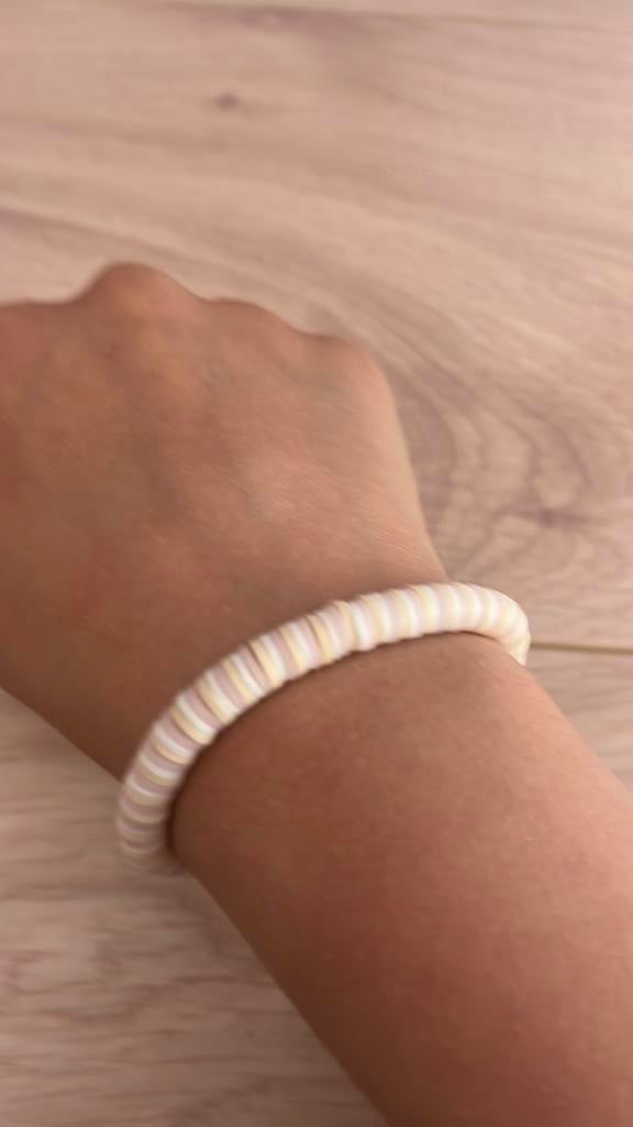Armbandje, Ophalen of Verzenden, Zo goed als nieuw, Elastiek