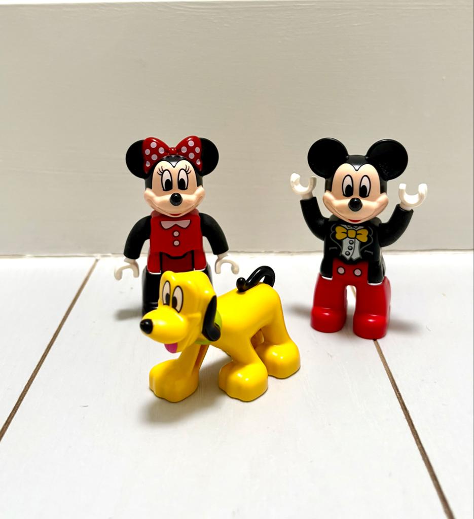 Duplo Mickey, Minnie & Pluto, Kinderen en Baby's, Speelgoed | Duplo en Lego, Ophalen of Verzenden, Gebruikt, Duplo