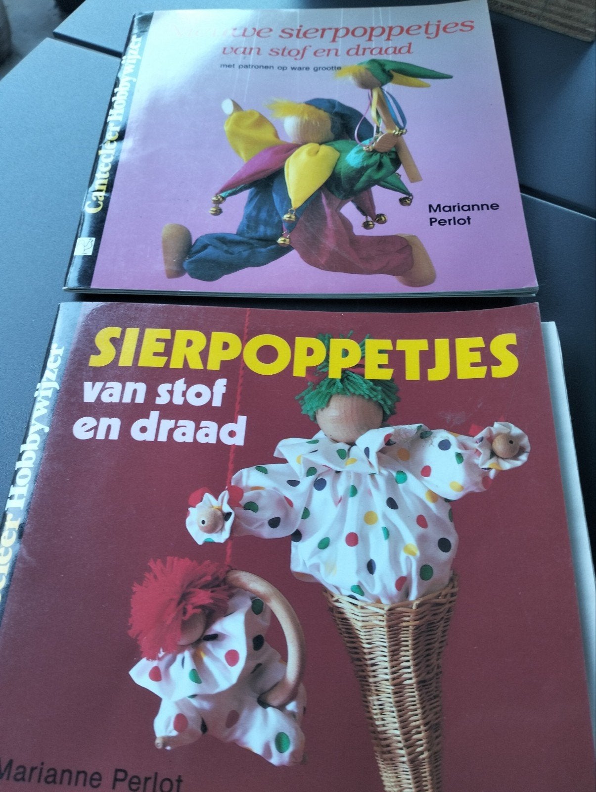 Sierpoppetjes van stof en draad - Marianne Perlot, Ophalen of Verzenden