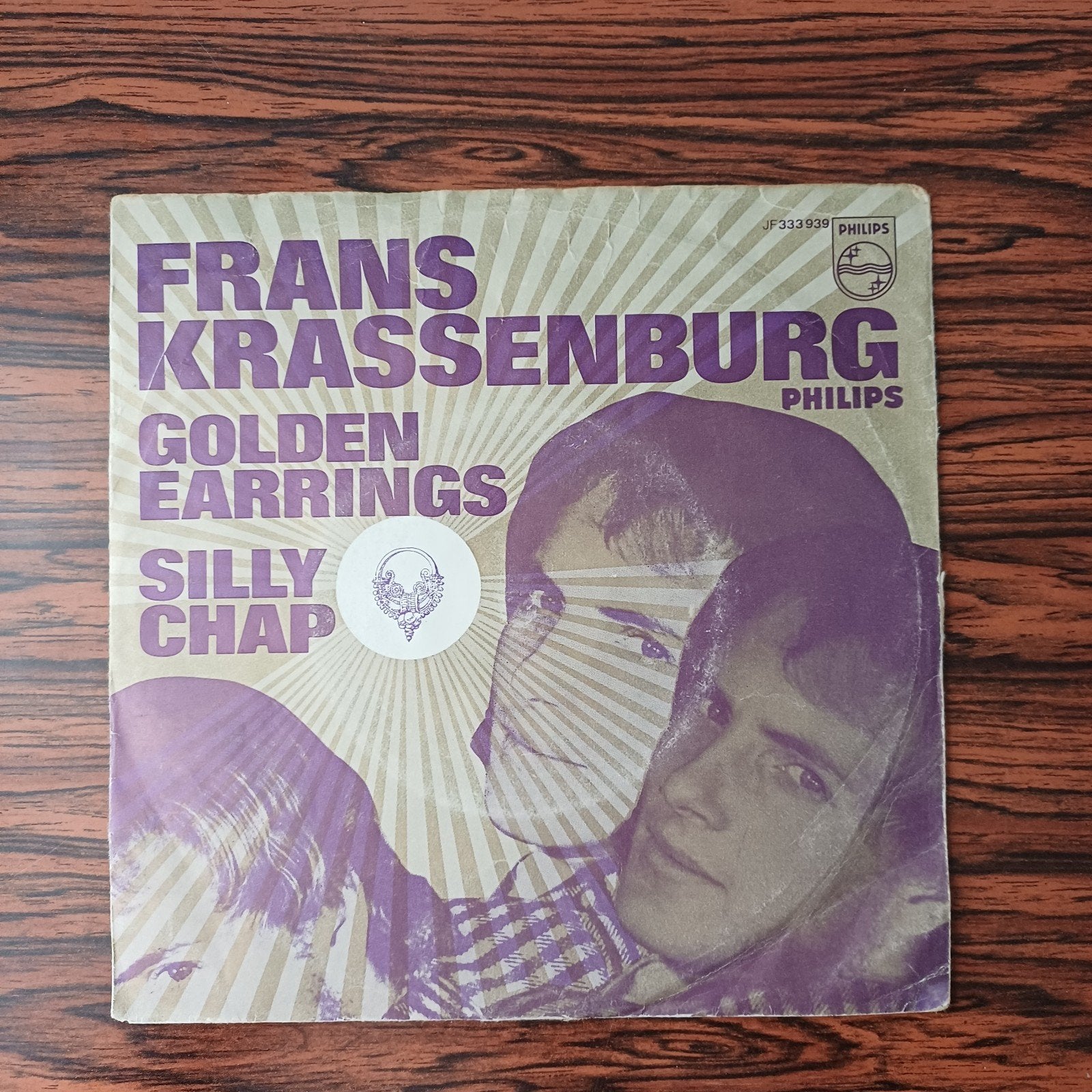 Frans Krassenburg - Golden Earrings / Silly Chap, Gebruikt, Originele persing, 7 inch, Ophalen of Verzenden