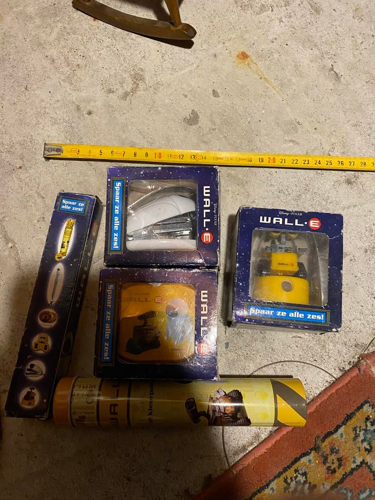 Disney Pixar WALL-E Collectie - Diverse Items, Ophalen of Verzenden, Overige figuren, Nieuw, Overige typen