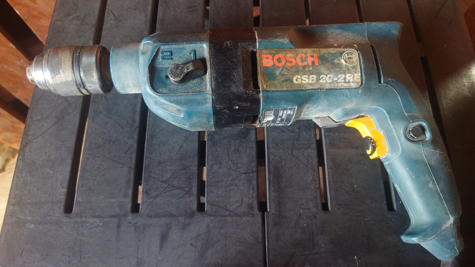 Bosch GSB 20-2 RE Klopboormachine - Professioneel, Doe-het-zelf en Verbouw, Boormachine, Ophalen of Verzenden, Klopboormechanisme