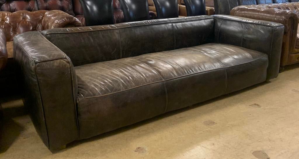 Prachtige Timothy Oulton Sofa 4 Zits Zwart., 250 tot 300 cm, Gebruikt, 100 tot 125 cm, Timothy Oulton