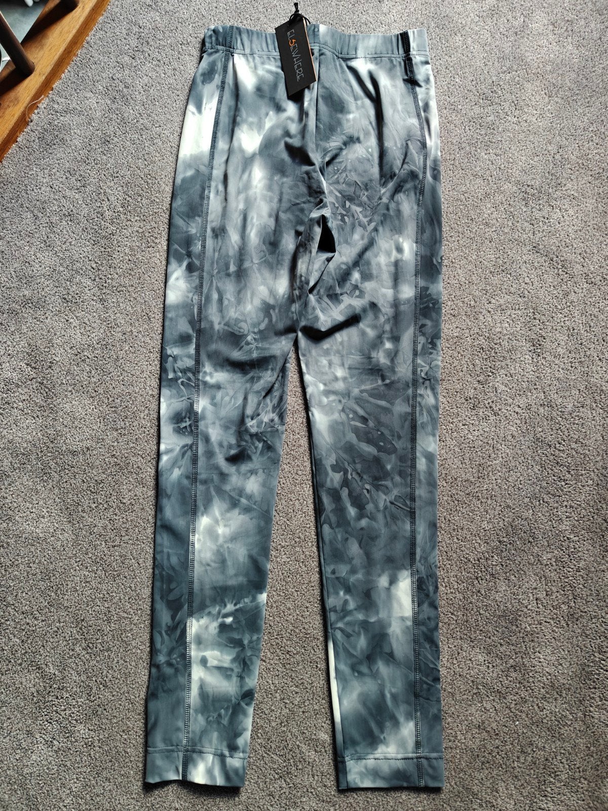 Tie dye tregging, grijs wit, Elsewhere, maat XXL, Verzenden, Nieuw, Grijs, Lang